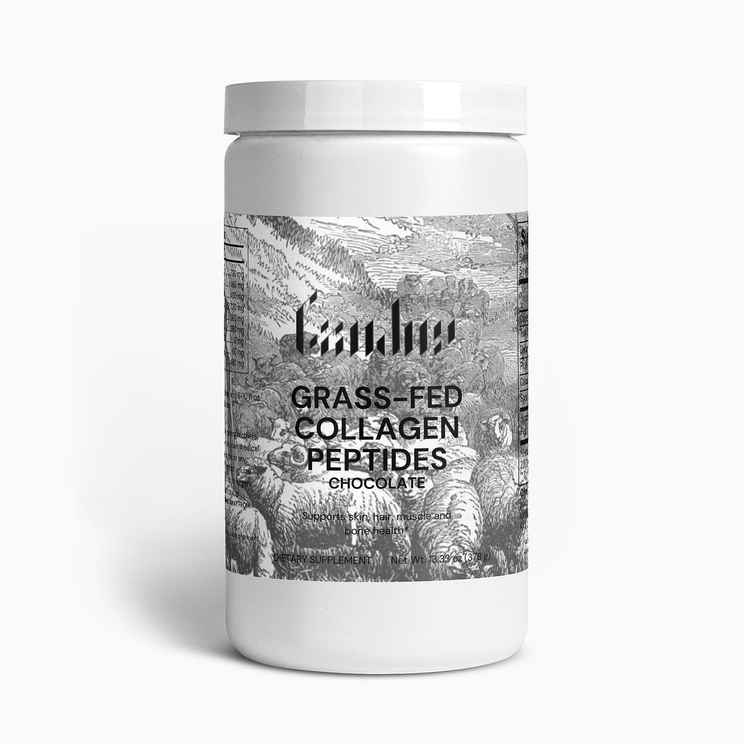 Grass-Fed Collagen Peptides Powder (Chocolate)