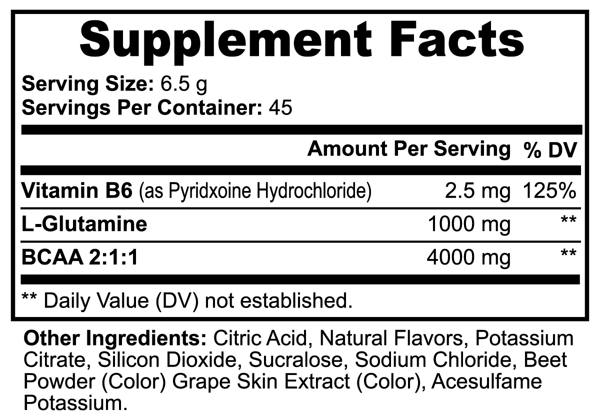 Exodus Vigor Post Workout Powder