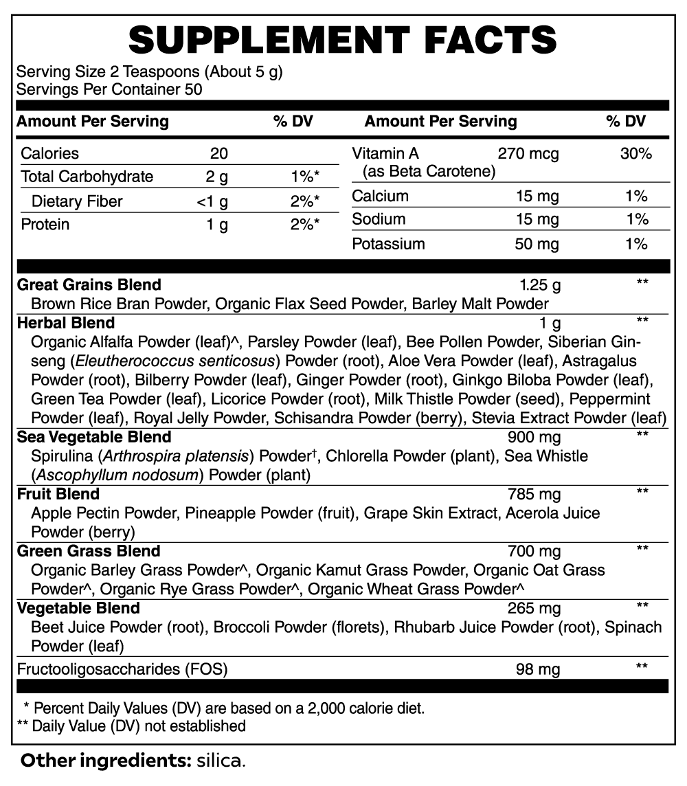 EXOCLEANSE Smoothie Greens